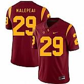 USC Trojans 29 Vavae Malepeai Red College Football Jersey Dzhi,baseball caps,new era cap wholesale,wholesale hats